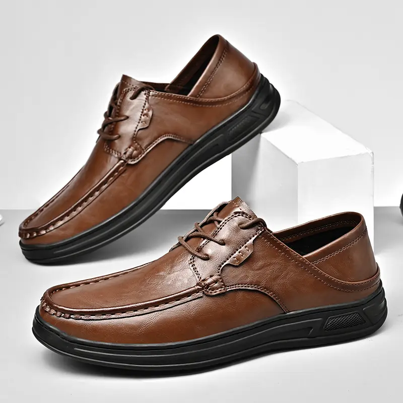 Leather Shoes Casual Business Shoes for Men Dress Tenis De Hombre Moccasins Mokasin Tenis Caballero Designer