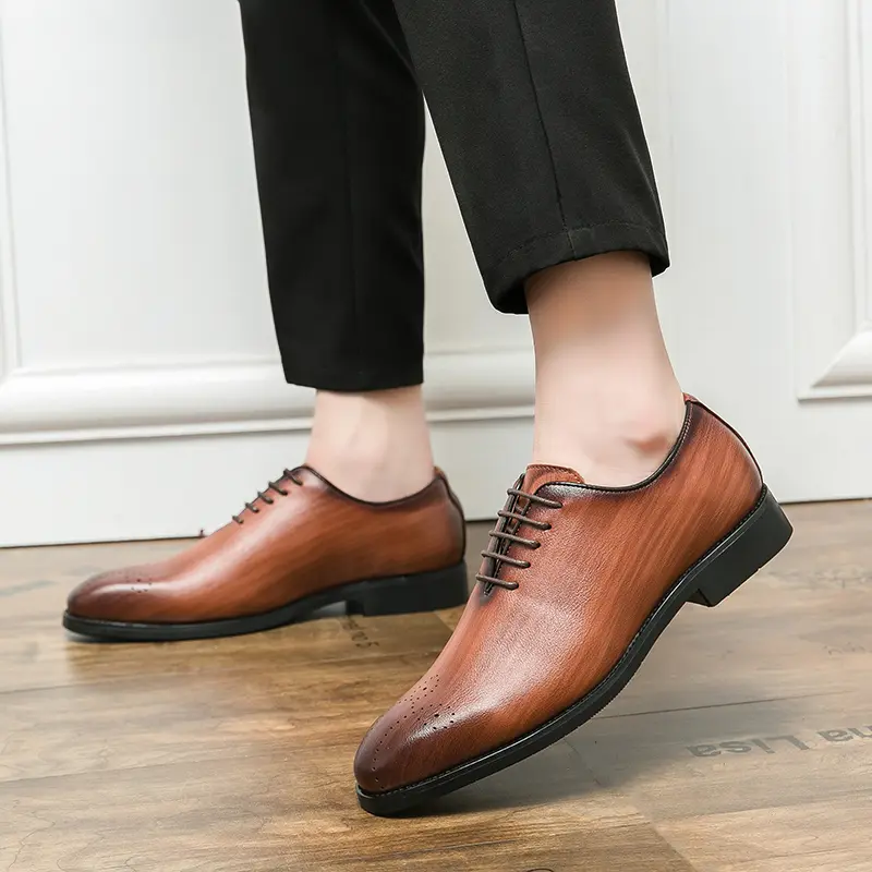 Leather Shoes Formal Personality Design Tenis Men De Hombre Moccasins Tenis Caballero Designer sneakers Fashion Dress