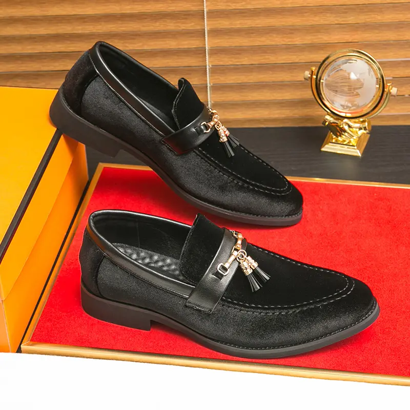 Leather Shoes Casual Business Shoes for Men Dress Tenis De Hombre Moccasins Mokasin Tenis Caballero Designer