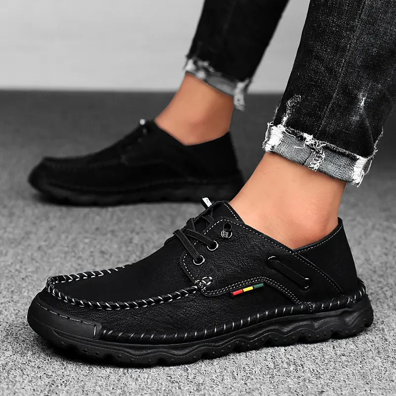 Leather Shoes Casual Business Shoes for Men Dress Tenis De Hombre Moccasins Mokasin Tenis Caballero Designer