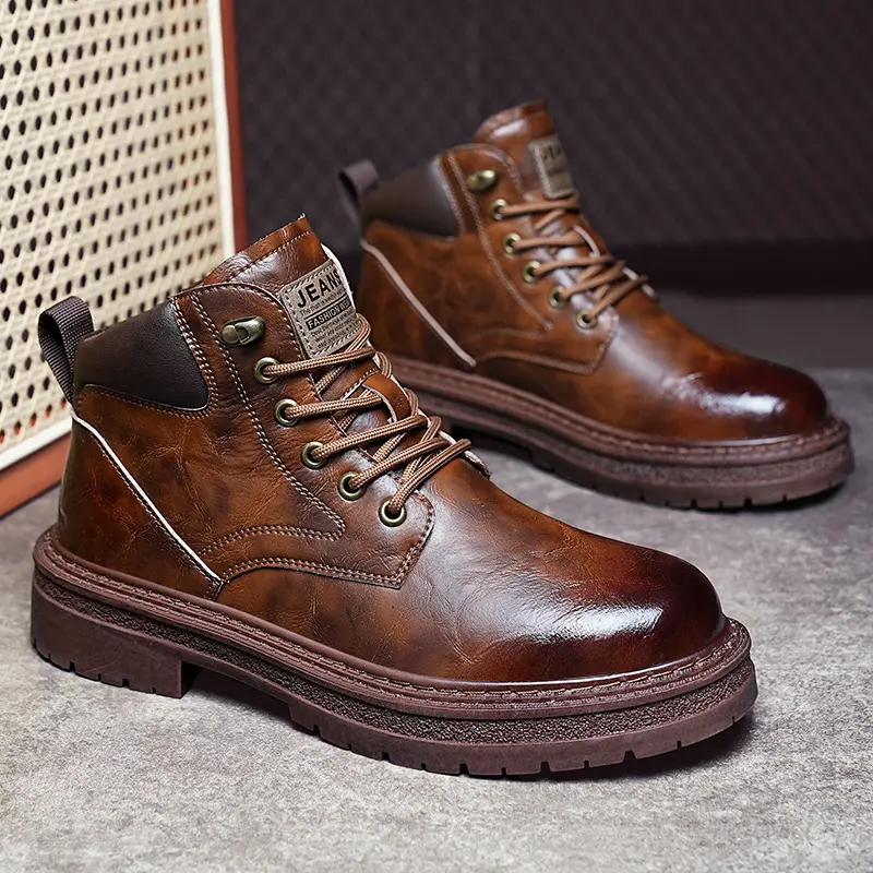 Leather Shoes Casual Business Shoes for Men Fashion Dress Tenis De Hombre Moccasins Mokasin Tenis Caballero Designer sneakers
