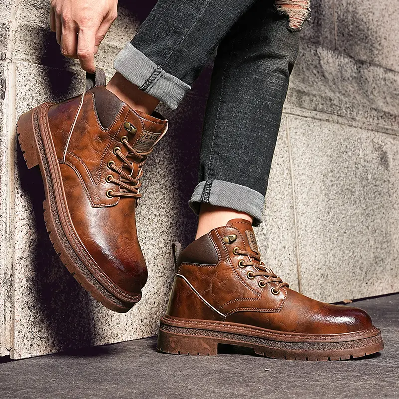 Leather Shoes Casual Business Shoes for Men Fashion Dress Tenis De Hombre Moccasins Mokasin Tenis Caballero Designer sneakers
