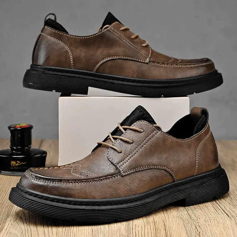 Leather Shoes Casual Business Shoes for Men Dress Tenis De Hombre Moccasins Mokasin Tenis Caballero Designer