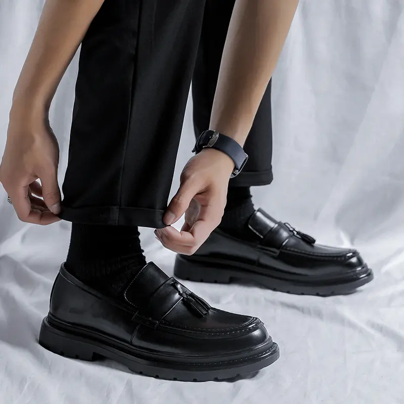 Leather Shoes Casual Business Shoes for Men Dress Tenis De Hombre Moccasins Mokasin Tenis Caballero Designer
