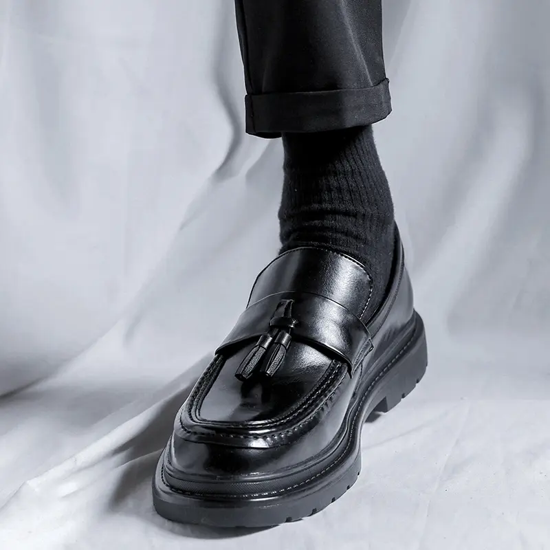 Leather Shoes Casual Business Shoes for Men Dress Tenis De Hombre Moccasins Mokasin Tenis Caballero Designer