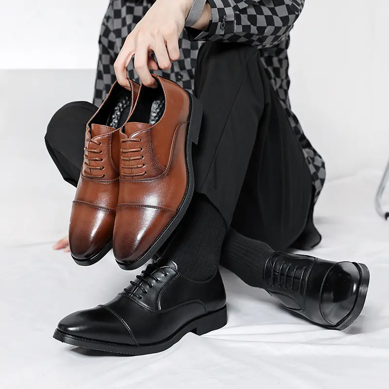 Leather Shoes Casual Business Shoes for Men Dress Tenis De Hombre Moccasins Mokasin Tenis Caballero Designer