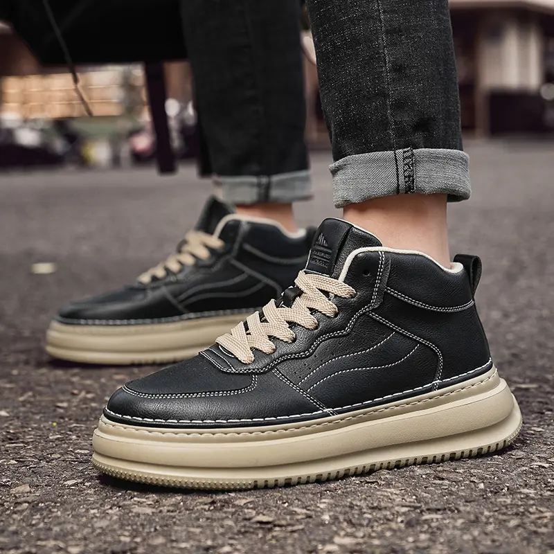 Leather Shoes Casual Business Shoes for Men Fashion Dress Tenis De Hombre Moccasins Mokasin Tenis Caballero Designer sneakers