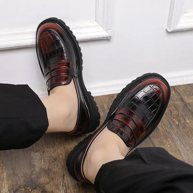 Leather Shoes Casual Business Shoes for Men Dress Tenis De Hombre Moccasins Mokasin Tenis Caballero Designer