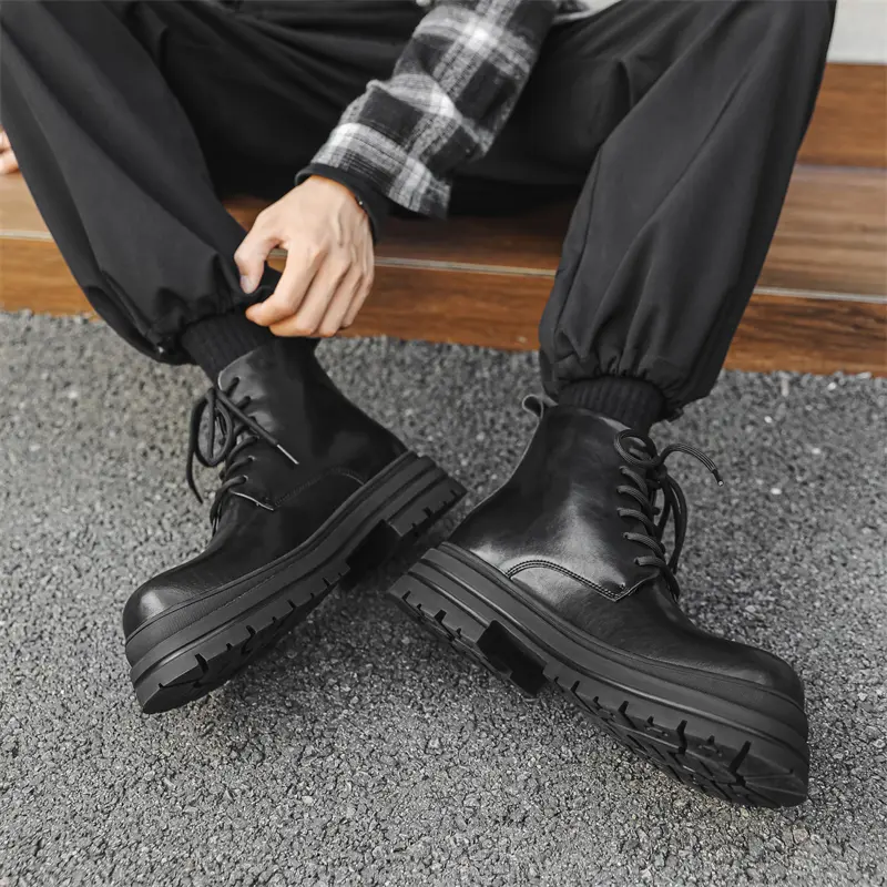 Leather Shoes Casual Business Shoes for Men Fashion Dress Tenis De Hombre Moccasins Mokasin Tenis Caballero Designer sneakers
