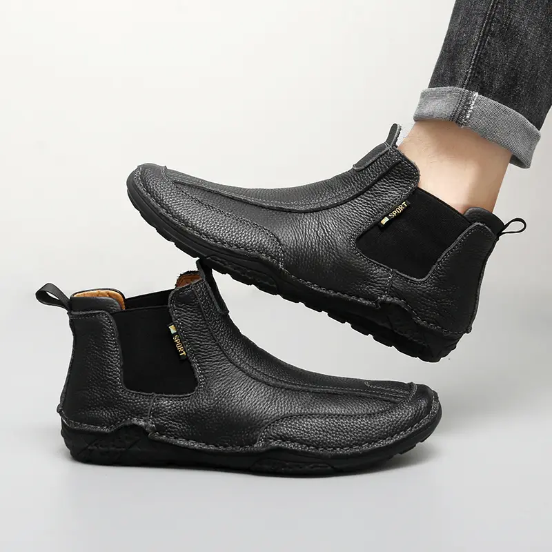 Leather Shoes Casual Business Shoes for Men Dress Sneakers Tenis De Hombre Moccasins Mokasin Tenis Caballero Designer