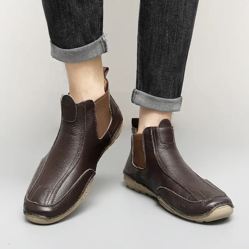 Leather Shoes Casual Business Shoes for Men Dress Sneakers Tenis De Hombre Moccasins Mokasin Tenis Caballero Designer