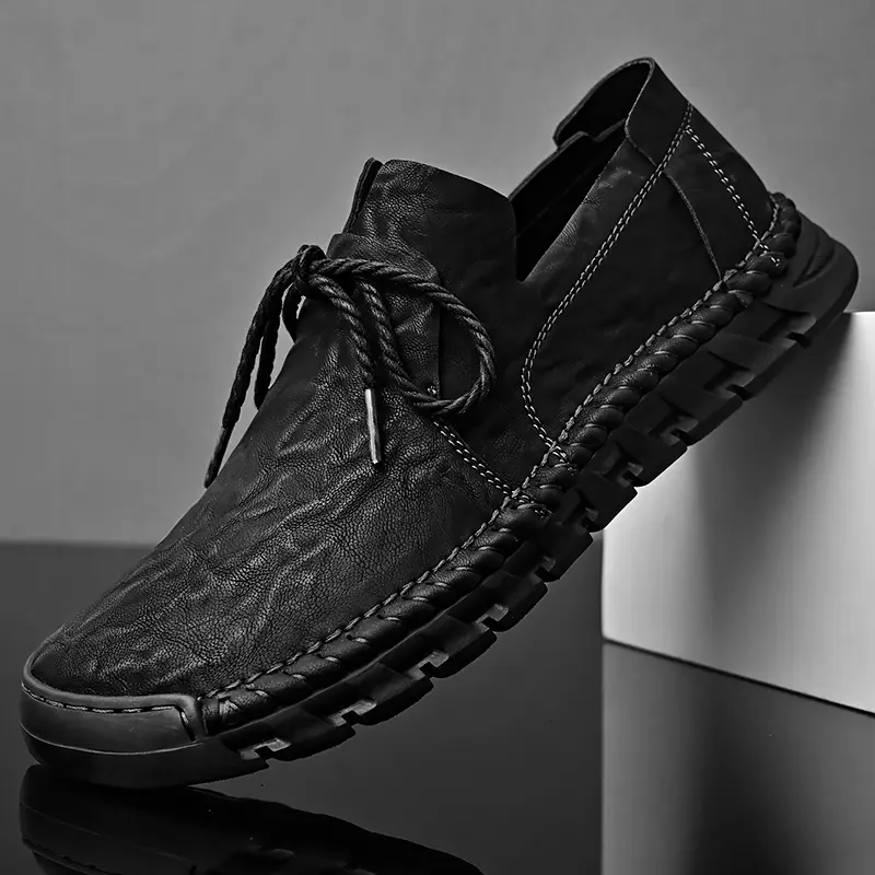 Leather Shoes Casual Business Shoes for Men Dress Tenis De Hombre Moccasins Mokasin Tenis Caballero Designer