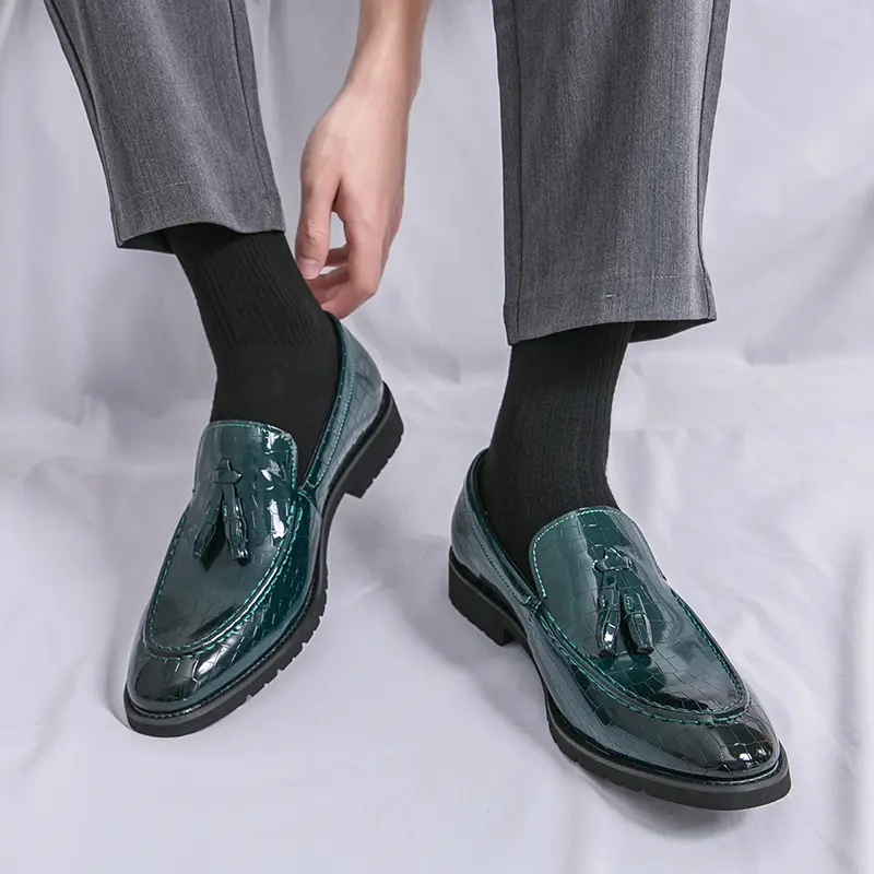 Leather Shoes Casual Business Shoes for Men Dress Tenis De Hombre Moccasins Mokasin Tenis Caballero Designer