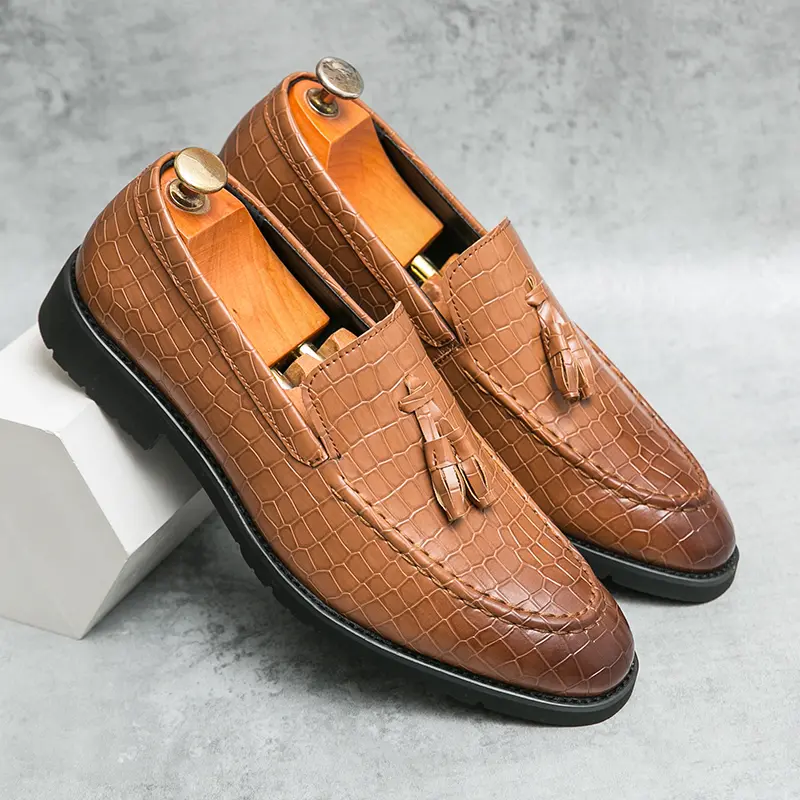 Leather Shoes Casual Business Shoes for Men Dress Tenis De Hombre Moccasins Mokasin Tenis Caballero Designer