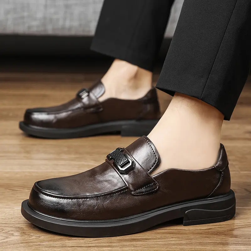 Leather Shoes Casual Business Shoes for Men Dress Tenis De Hombre Moccasins Mokasin Tenis Caballero Designer