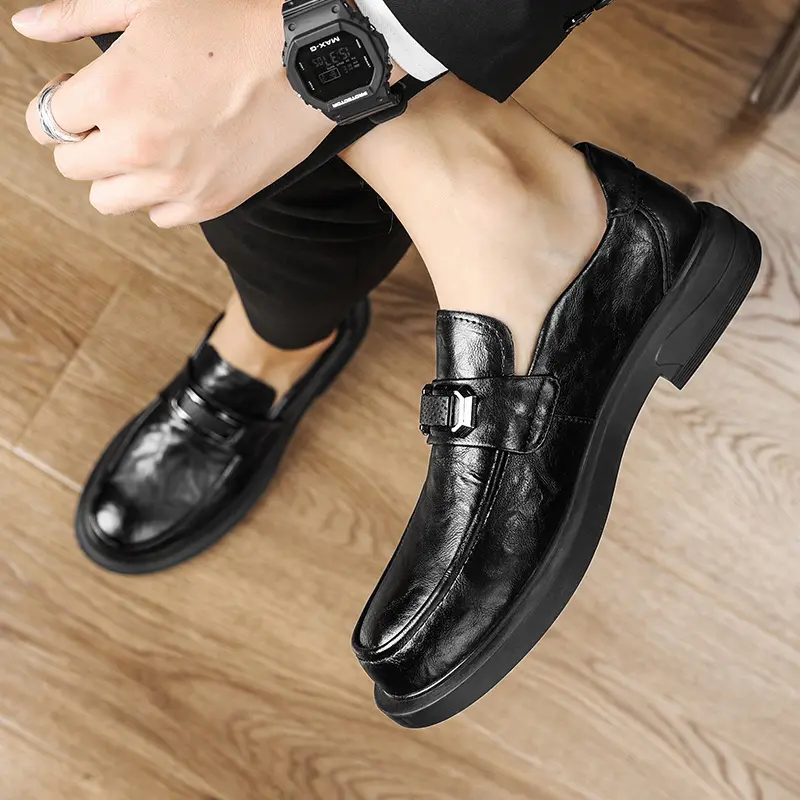 Leather Shoes Casual Business Shoes for Men Dress Tenis De Hombre Moccasins Mokasin Tenis Caballero Designer