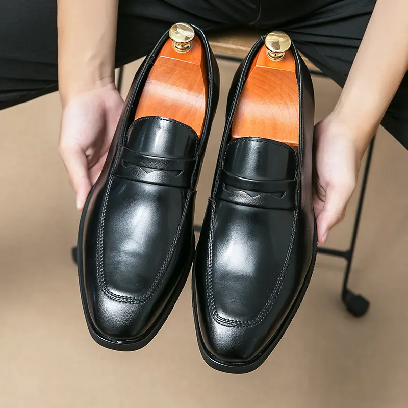 Leather Shoes Casual Business Shoes for Men Dress Tenis De Hombre Moccasins Mokasin Tenis Caballero Designer