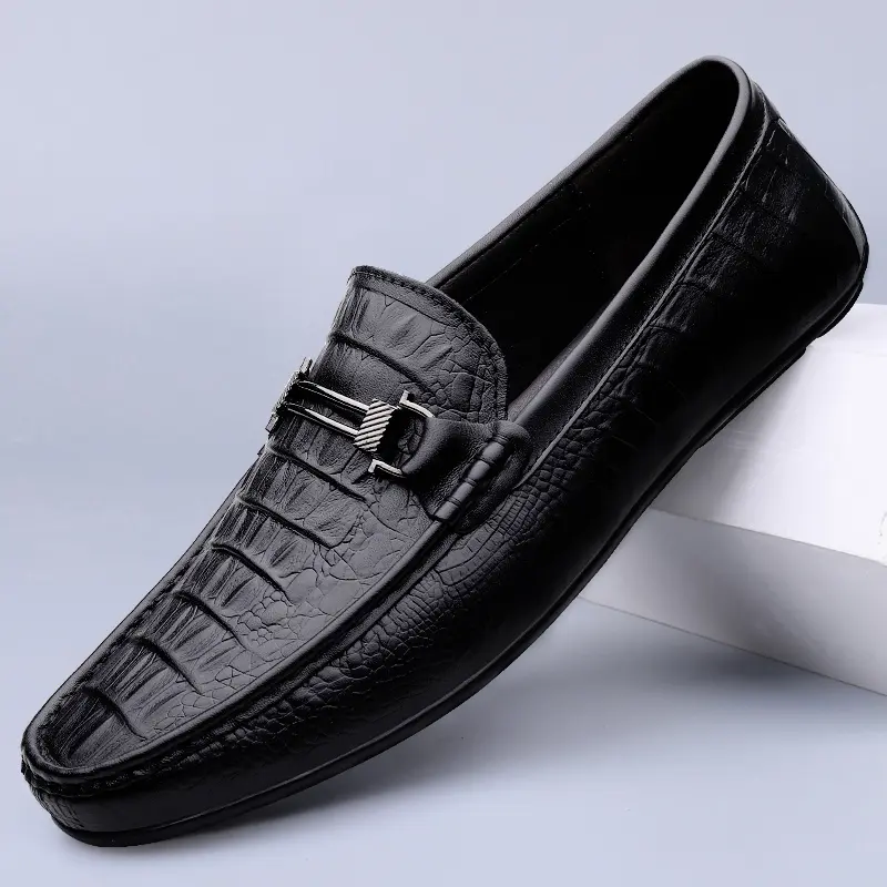 Leather Shoes Casual Business Shoes for Men Dress Tenis De Hombre Moccasins Mokasin Tenis Caballero Designer