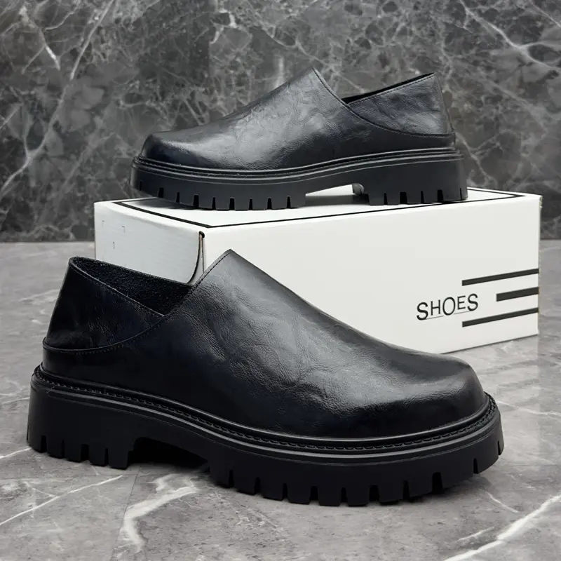 Leather Shoes Casual Business Shoes for Men Dress Tenis De Hombre Moccasins Mokasin Tenis Caballero Designer