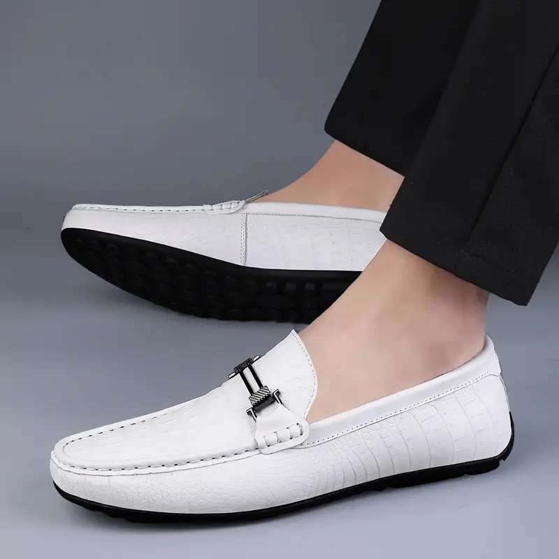 Leather Shoes Casual Business Shoes for Men Dress Tenis De Hombre Moccasins Mokasin Tenis Caballero Designer