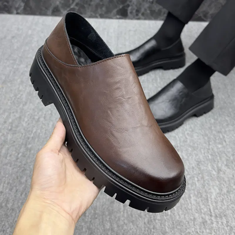 Leather Shoes Casual Business Shoes for Men Dress Tenis De Hombre Moccasins Mokasin Tenis Caballero Designer