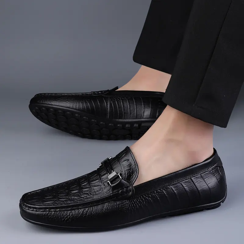 Leather Shoes Casual Business Shoes for Men Dress Tenis De Hombre Moccasins Mokasin Tenis Caballero Designer