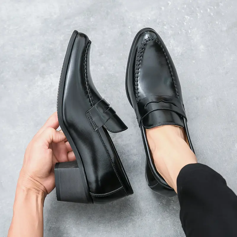 Leather Shoes Formal Personality Design Tenis Men De Hombre Moccasins Tenis Caballero Designer sneakers Fashion Dress
