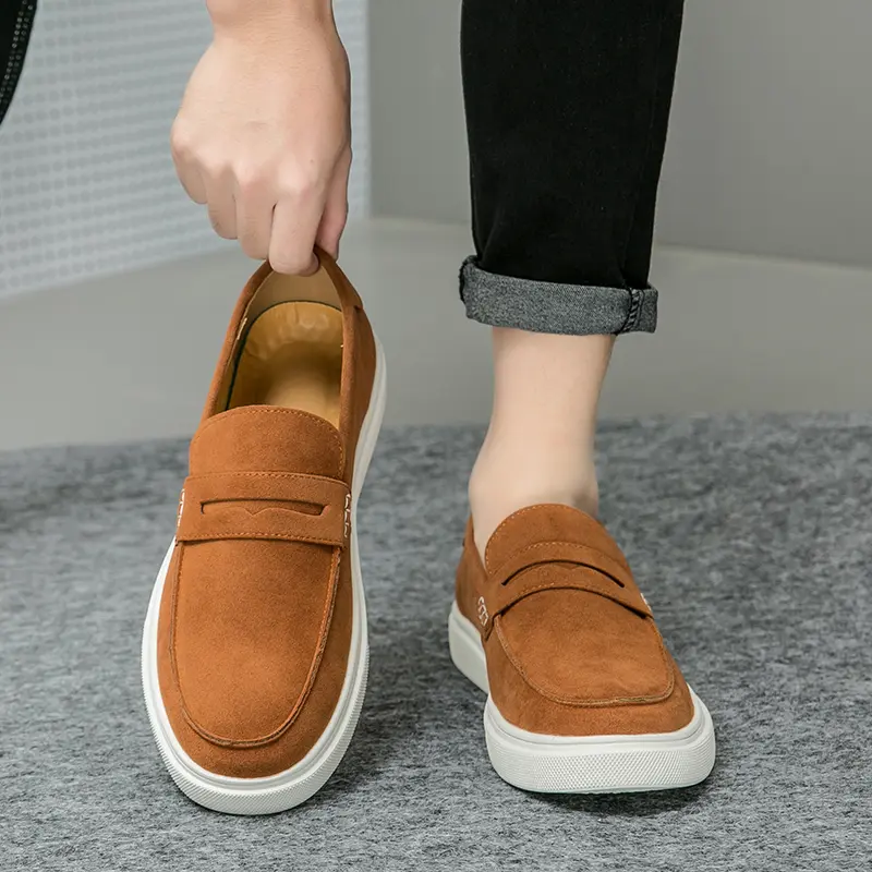 Leather Shoes Formal Personality Design Tenis Men De Hombre Moccasins Tenis Caballero Designer sneakers Fashion Dress