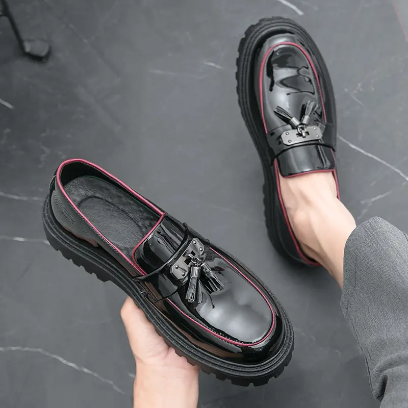 Leather Shoes Casual Business Shoes for Men Dress Tenis De Hombre Moccasins Mokasin Tenis Caballero Designer