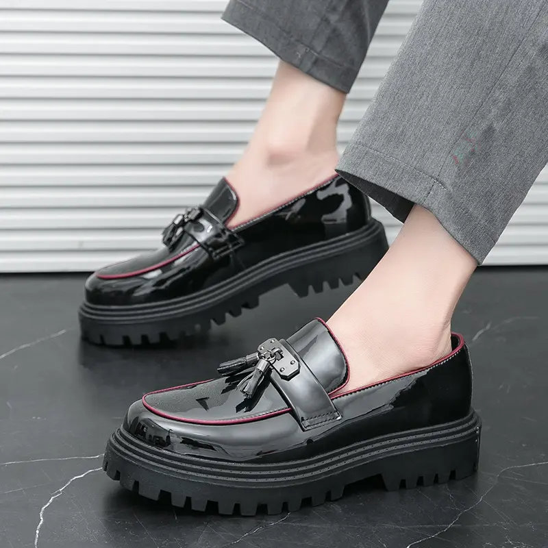 Leather Shoes Casual Business Shoes for Men Dress Tenis De Hombre Moccasins Mokasin Tenis Caballero Designer