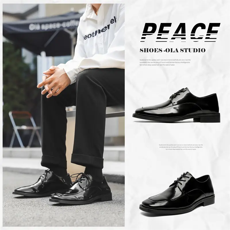 Leather Shoes Casual Business Shoes for Men Fashion Dress Tenis De Hombre Moccasins Mokasin Tenis Caballero Designer sneakers