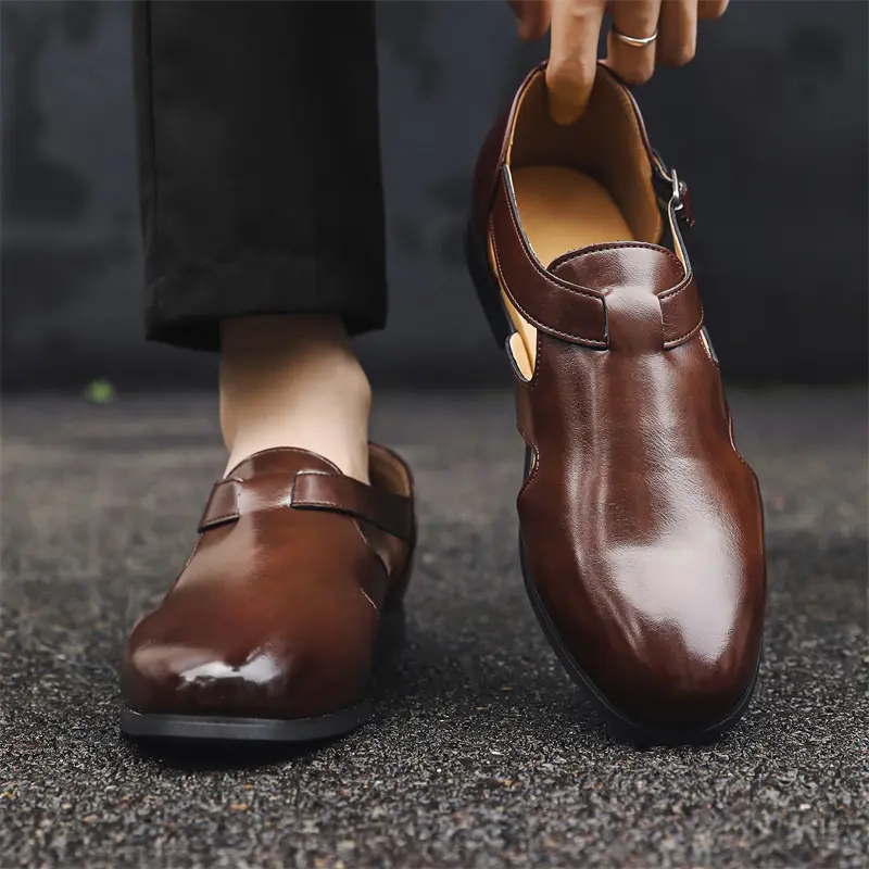 Leather Shoes Formal Personality Design Tenis Men De Hombre Moccasins Tenis Caballero Designer sneakers Fashion Dress