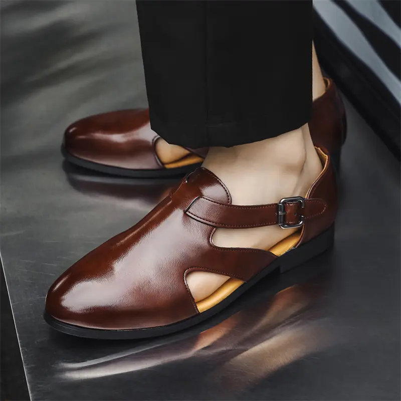 Leather Shoes Formal Personality Design Tenis Men De Hombre Moccasins Tenis Caballero Designer sneakers Fashion Dress