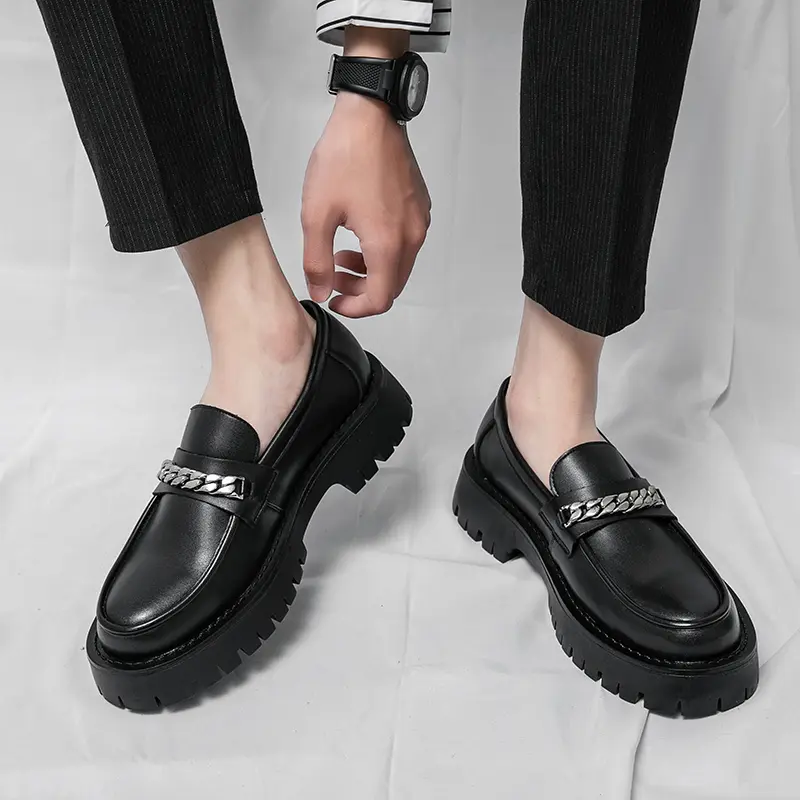Leather Shoes Casual Business Shoes for Men Dress Tenis De Hombre Moccasins Mokasin Tenis Caballero Designer
