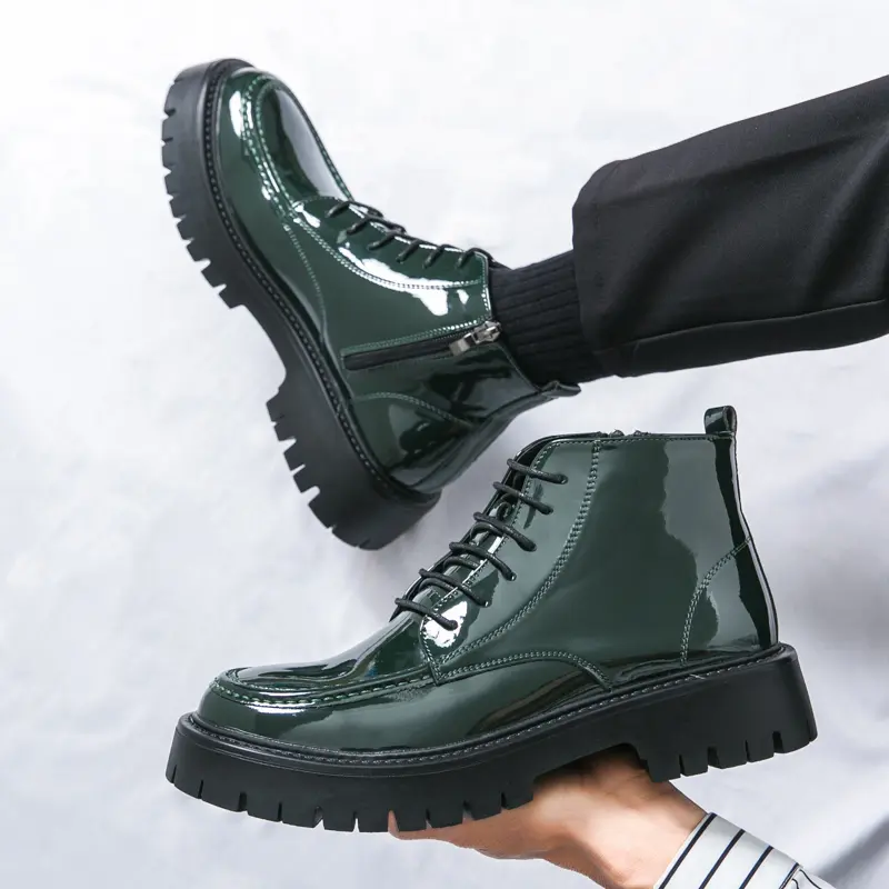 Men's Loafers Luxury Brand Leather Dress Shoes Breathable Slip-On Solid Formal Casual Shoes Handmade Designer Men Shoes Mocassin