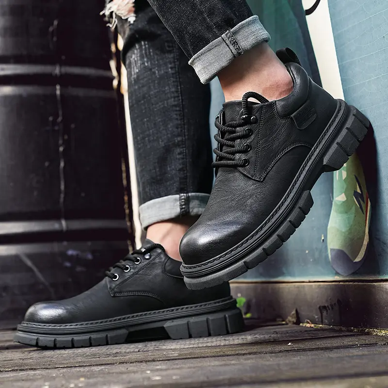 Leather Shoes Casual Business Shoes for Men Fashion Dress Tenis De Hombre Moccasins Mokasin Tenis Caballero Designer sneakers