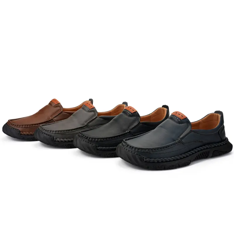 Leather Shoes Casual Business Shoes for Men Dress Tenis De Hombre Moccasins Mokasin Tenis Caballero Designer