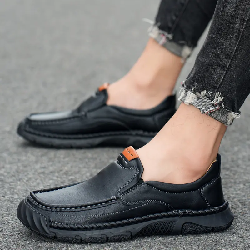 Leather Shoes Casual Business Shoes for Men Dress Tenis De Hombre Moccasins Mokasin Tenis Caballero Designer