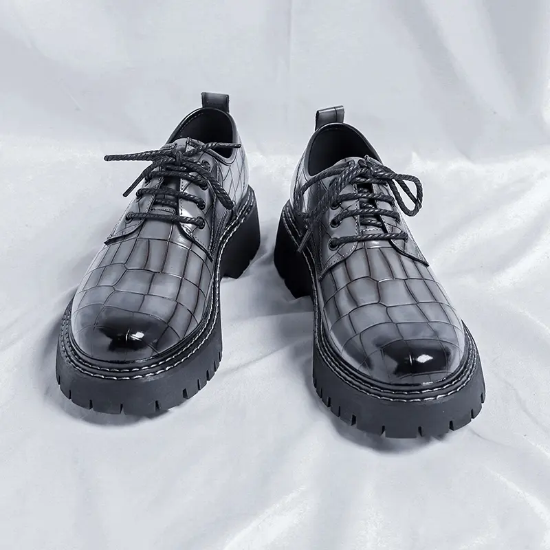 Men's Loafers Luxury Brand Leather Dress Shoes Breathable Slip-On Solid Formal Casual Shoes Handmade Designer Men Shoes Mocassin