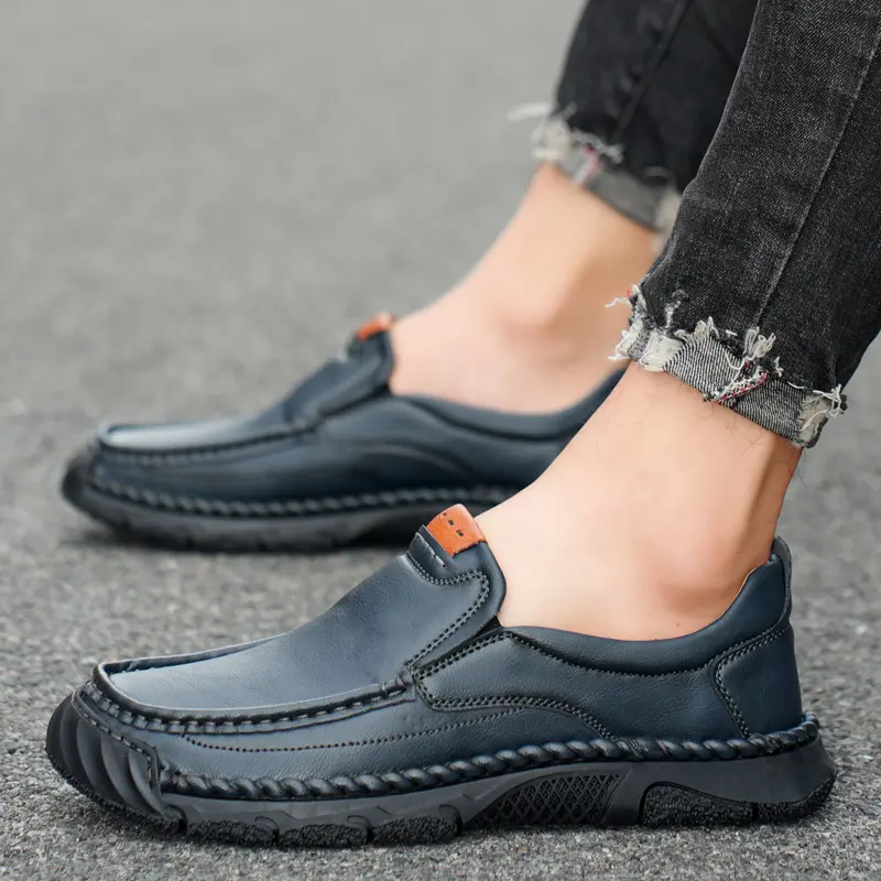 Leather Shoes Casual Business Shoes for Men Dress Tenis De Hombre Moccasins Mokasin Tenis Caballero Designer