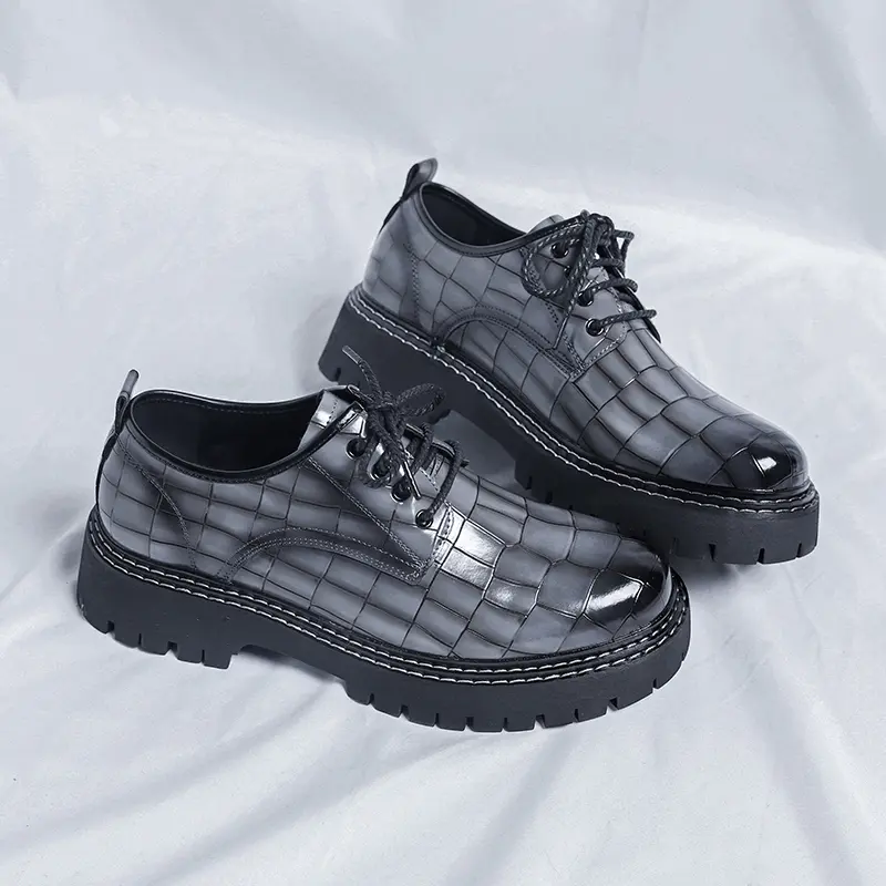 Men's Loafers Luxury Brand Leather Dress Shoes Breathable Slip-On Solid Formal Casual Shoes Handmade Designer Men Shoes Mocassin