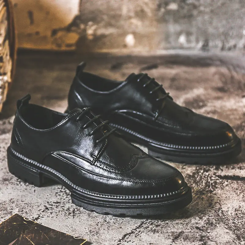 Men's Loafers Luxury Brand Leather Dress Shoes Breathable Slip-On Solid Formal Casual Shoes Handmade Designer Men Shoes Mocassin