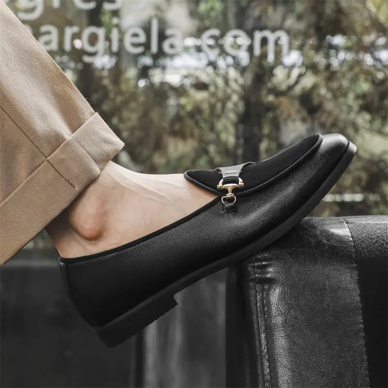 Leather Shoes Formal Personality Design Tenis Men De Hombre Moccasins Tenis Caballero Designer sneakers Fashion Dress