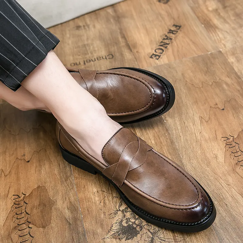 Leather Shoes Casual Business Shoes for Men Dress Tenis De Hombre Moccasins Mokasin Tenis Caballero Designer sneakers
