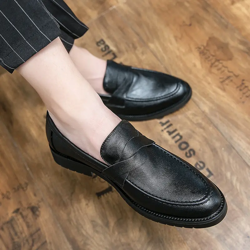 Leather Shoes Casual Business Shoes for Men Dress Tenis De Hombre Moccasins Mokasin Tenis Caballero Designer sneakers