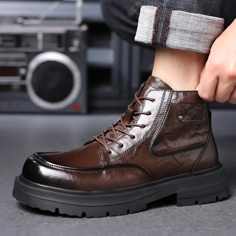 Leather Shoes Casual Business Shoes for Men Dress Tenis De Hombre Moccasins Mokasin Tenis Caballero Designer