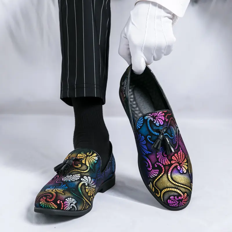 Leather Shoes Casual Business Shoes for Men Dress Tenis De Hombre Moccasins Mokasin Tenis Caballero Designer