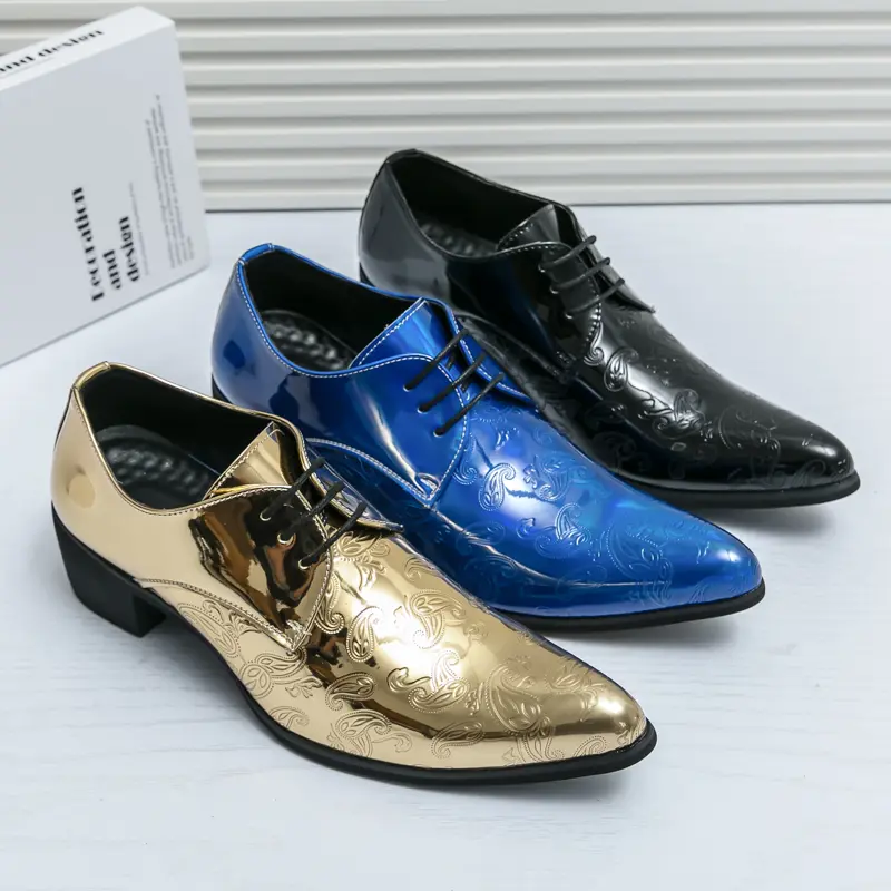Men's Loafers Luxury Brand Leather Dress Shoes Breathable Slip-On Solid Formal Casual Shoes Handmade Designer Men Shoes Mocassin