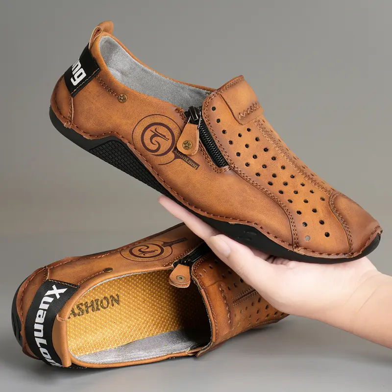 Leather Shoes Casual Business Shoes for Men Dress Tenis De Hombre Moccasins Mokasin Tenis Caballero Designer