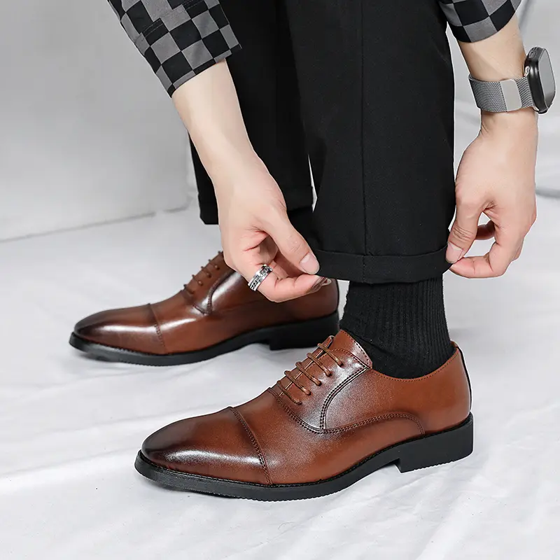 Shoes Men Casual Leather Business Tenis Masculino Dress Tenis De Hombre Moccasins Mokasin Tenis Caballero Designer Loafers
